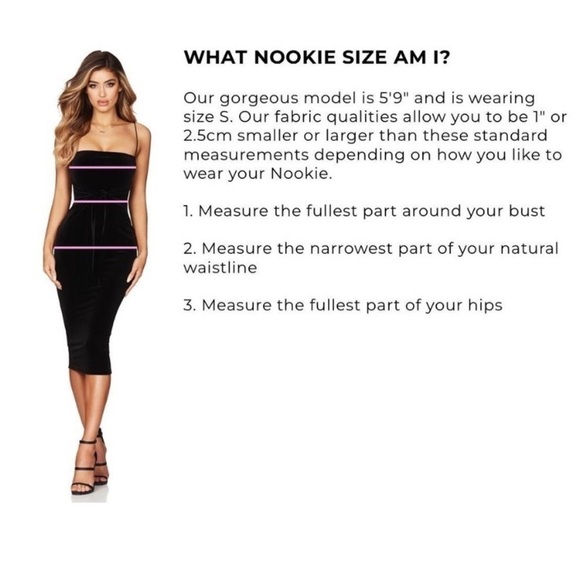 NEW Nookie Lust Midi Dress One Shoulder Strap Stretch Scuba Fabric Black - Picture 9 of 11